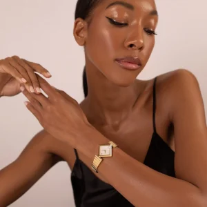 Luna Pearl Watch - Gold